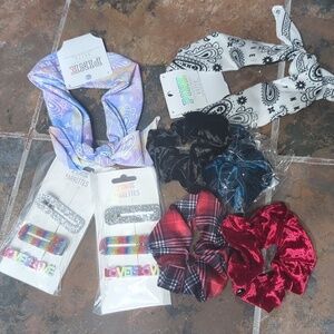 Victoria's Secret Pink Set of Eight New Hair Accessories